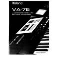 ROLAND VA-76 Owners Manual ROLAND VA-76 Owners Manual