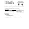 WHIRLPOOL VCBB360LWH Installation Manual WHIRLPOOL VCBB360LWH Installation Manual