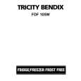 TRICITY BENDIX FDF105 Owners Manual TRICITY BENDIX FDF105 Owners Manual