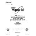 WHIRLPOOL SF302BSRW0 Parts Catalog WHIRLPOOL SF302BSRW0 Parts Catalog