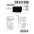 SONY STR-D159 Service Manual SONY STR-D159 Service Manual
