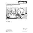 MIELE H4880B Owners Manual MIELE H4880B Owners Manual