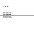 DENON DN-D4500 Owners Manual DENON DN-D4500 Owners Manual
