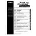 ROLAND JX-305 Owners Manual ROLAND JX-305 Owners Manual