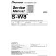 PIONEER S-W8/LBXTW/E Service Manual PIONEER S-W8/LBXTW/E Service Manual