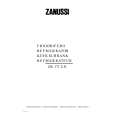 ZANUSSI ZR171UN Owners Manual ZANUSSI ZR171UN Owners Manual