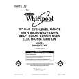 WHIRLPOOL SM980PEYN0 Parts Catalog WHIRLPOOL SM980PEYN0 Parts Catalog