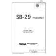 NIKON SB-29 Parts Catalog NIKON SB-29 Parts Catalog