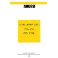 ZANUSSI ZBM170LX Owners Manual ZANUSSI ZBM170LX Owners Manual