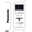 PANASONIC TX28P40D Owners Manual PANASONIC TX28P40D Owners Manual