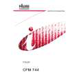 FAURE CFM744W1 Owners Manual FAURE CFM744W1 Owners Manual