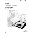 PANASONIC UFV40 Owners Manual PANASONIC UFV40 Owners Manual