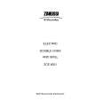 ZANUSSI ZCE8021AX (SILVER) Owners Manual ZANUSSI ZCE8021AX (SILVER) Owners Manual