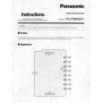 PANASONIC WJPB85D01 Owners Manual PANASONIC WJPB85D01 Owners Manual