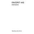 AEG Favorit 445 Owners Manual AEG Favorit 445 Owners Manual