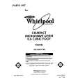 WHIRLPOOL MS1060XYR0 Parts Catalog WHIRLPOOL MS1060XYR0 Parts Catalog