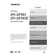 ONKYO DVSP303 Owners Manual ONKYO DVSP303 Owners Manual