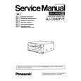 PANASONIC AJD940E VOLUME 1 Owners Manual PANASONIC AJD940E VOLUME 1 Owners Manual