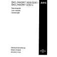 AEG FAV3230U-WN Owners Manual AEG FAV3230U-WN Owners Manual