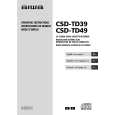 AIWA CSDTD39 Owners Manual AIWA CSDTD39 Owners Manual