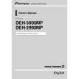 PIONEER DEH-3990MP/XN/ID Owners Manual PIONEER DEH-3990MP/XN/ID Owners Manual