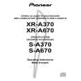 PIONEER SA570 Owners Manual PIONEER SA570 Owners Manual