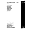 AEG FAV587W Owners Manual AEG FAV587W Owners Manual