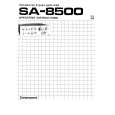 PIONEER SA8500 Owners Manual PIONEER SA8500 Owners Manual