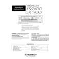 PIONEER SX1700 Owners Manual PIONEER SX1700 Owners Manual