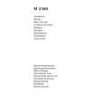 AEG M2600 Owners Manual AEG M2600 Owners Manual