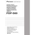 PIONEER PDP-S60 Owners Manual PIONEER PDP-S60 Owners Manual