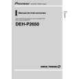 PIONEER DEH-P2650/X1R/EC Owners Manual PIONEER DEH-P2650/X1R/EC Owners Manual