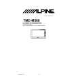 ALPINE TMEM580 Owners Manual ALPINE TMEM580 Owners Manual