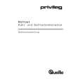 PRIVILEG 062.922 0/4743 Owners Manual PRIVILEG 062.922 0/4743 Owners Manual