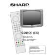 SHARP C2890E Owners Manual SHARP C2890E Owners Manual