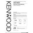 KENWOOD UD553 Owners Manual KENWOOD UD553 Owners Manual
