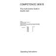 AEG 5858B Owners Manual AEG 5858B Owners Manual