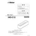 JVC WD-C12 Owners Manual JVC WD-C12 Owners Manual