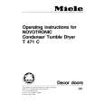 MIELE T471 Owners Manual MIELE T471 Owners Manual