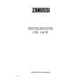 ZANUSSI CZL145W Owners Manual ZANUSSI CZL145W Owners Manual