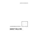 THERMA GKWT56.2RC Owners Manual THERMA GKWT56.2RC Owners Manual