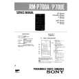 SONY RMP700A/E Instrukcja Serwisowa SONY RMP700A/E Instrukcja Serwisowa