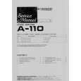 PIONEER A-110 Service Manual PIONEER A-110 Service Manual