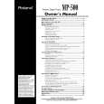 ROLAND MP-500 Owners Manual ROLAND MP-500 Owners Manual