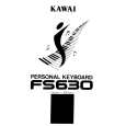 KAWAI FS630 Owners Manual KAWAI FS630 Owners Manual