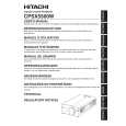 HITACHI CPSX5500W Owners Manual HITACHI CPSX5500W Owners Manual