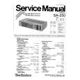 TECHNICS SA250 Service Manual TECHNICS SA250 Service Manual
