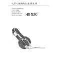 SENNHEISER HD 520 Owners Manual SENNHEISER HD 520 Owners Manual