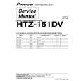 PIONEER HTZ-151DV/GDRXJ Service Manual PIONEER HTZ-151DV/GDRXJ Service Manual