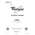 WHIRLPOOL LA7800XPW1 Parts Catalog WHIRLPOOL LA7800XPW1 Parts Catalog